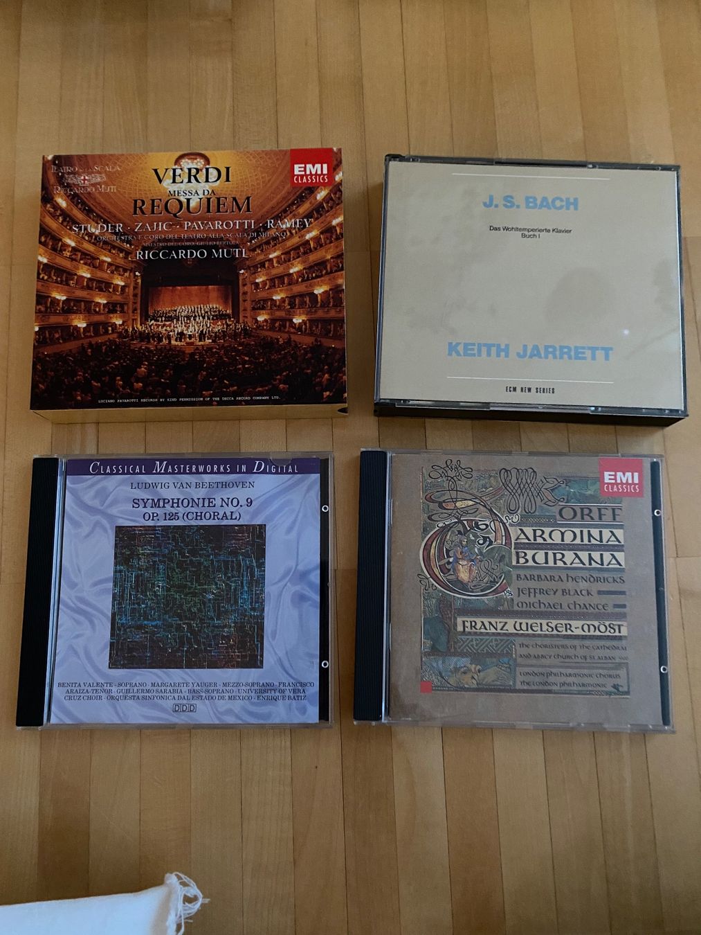 CD: Bach / Beethoven / Orff – Usato da Luzern venduto da Jenaja