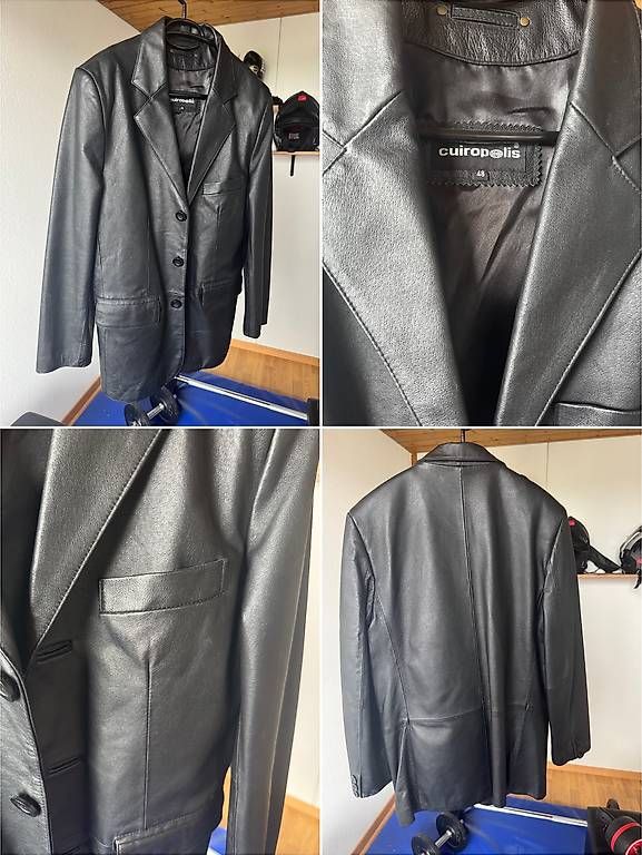 Giacche: Herren Vintage Echtlederjacke Gr. 48 von Cuiropolis – Usato da Bern venduto da Zenithar 3