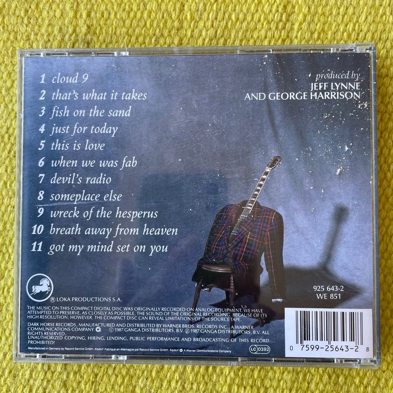 CDs: GEORGE HARRISON BEATLES-CLOUD NINE – Gebraucht aus Rorschacherberg von CD-Roli 1