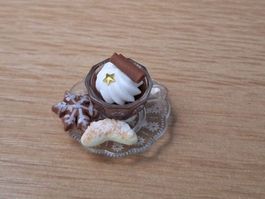 Heisse Schoggi mit Guetzli Handgemacht, Auch für Maileg