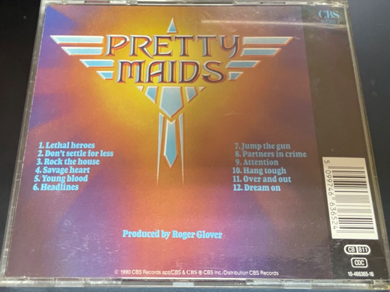 CD: Pretty Maids-Jump The Gun – Usato da Muri b. Bern venduto da AdidasCollector 1