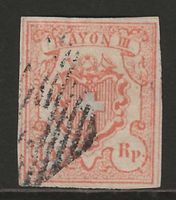 1852 : Rayon Nr. 20,  vollrandig, signiert