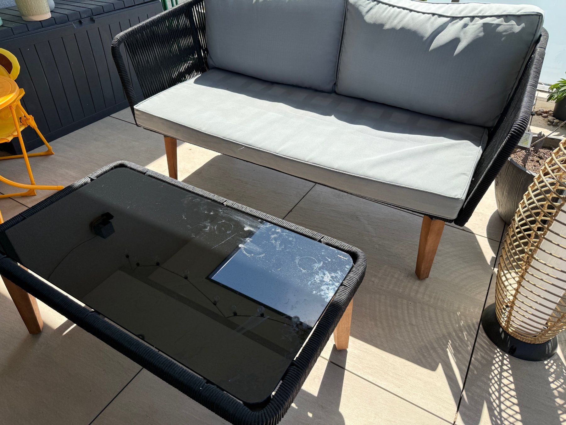 Panchine: Lounge mit 1 Bank und 2 Stühlen – Usato da Hinwil venduto da Msc7 1