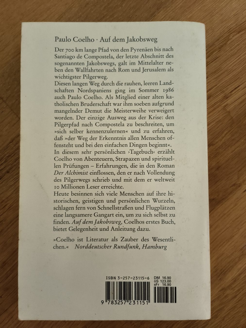 Libri: Paulo Coelho - The Pilgrimage – Nuovo (secondo la descrizione) da Luzern venduto da shadowlover 1