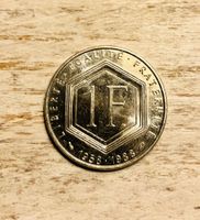 Seltene 1 Franc  Münze Frankreich Charles de Gaulle 1988