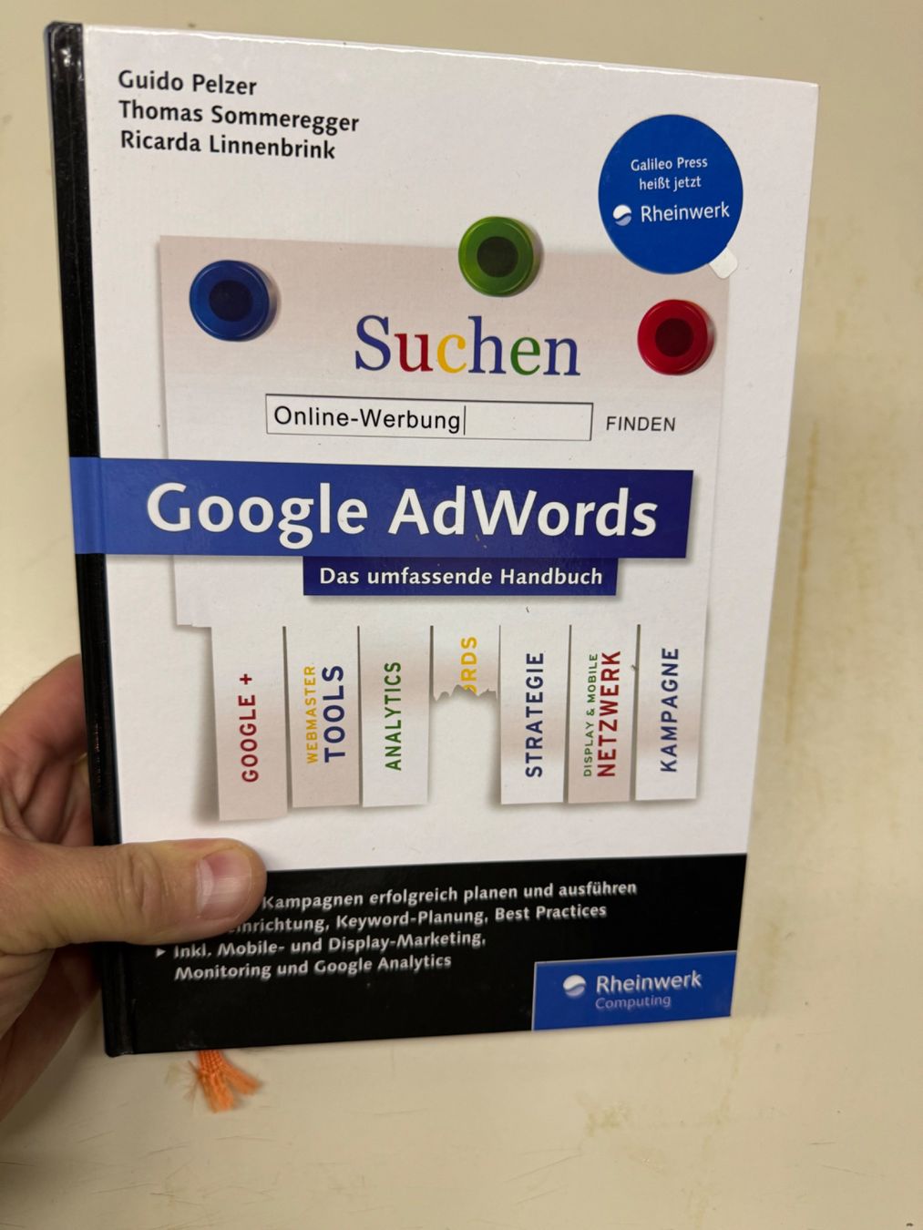 Bücher: Buch: Google AdWords Suchen – Gebraucht aus Winterthur von sportdisco2 1