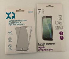 Film protects écran iPhone 6/6S XQISIT&cleaning cloth NEUF!