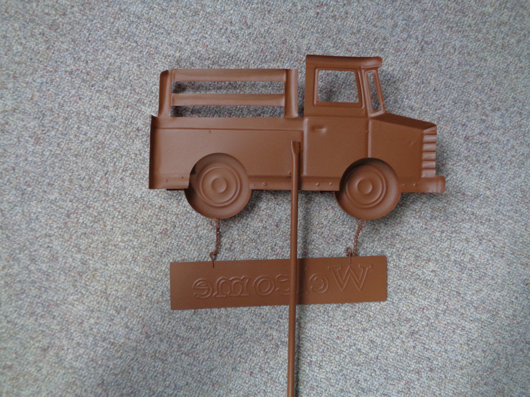 Insegne: Welcome Schild Oldtimer Pick up (60 cm) – Nuovo e nell'imballaggio originale da Langenbruck venduto da Gumsi 3