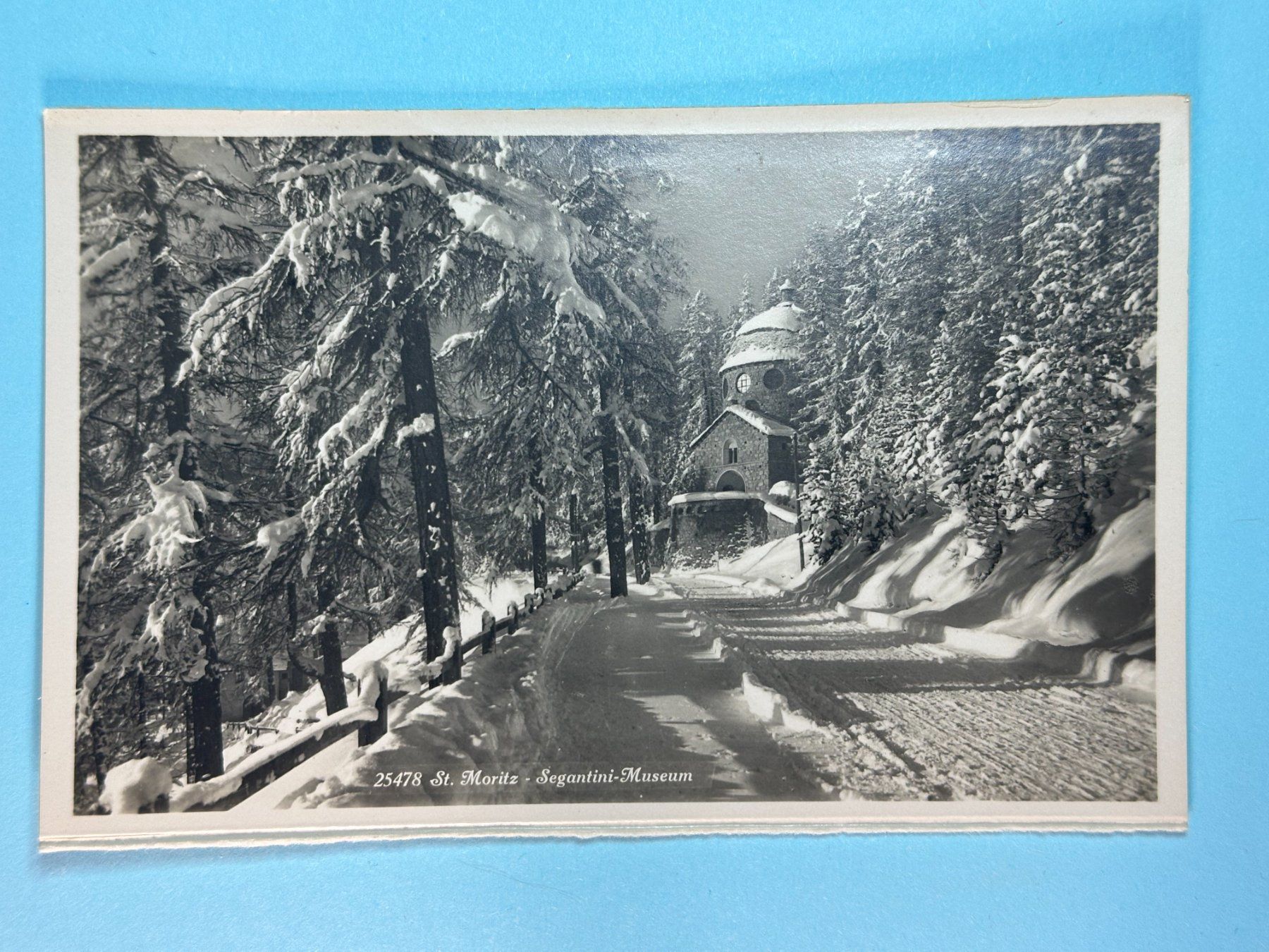 Cartoline postali: St Moritz - Segantini-Museum – Usato da Steg VS venduto da danwer74