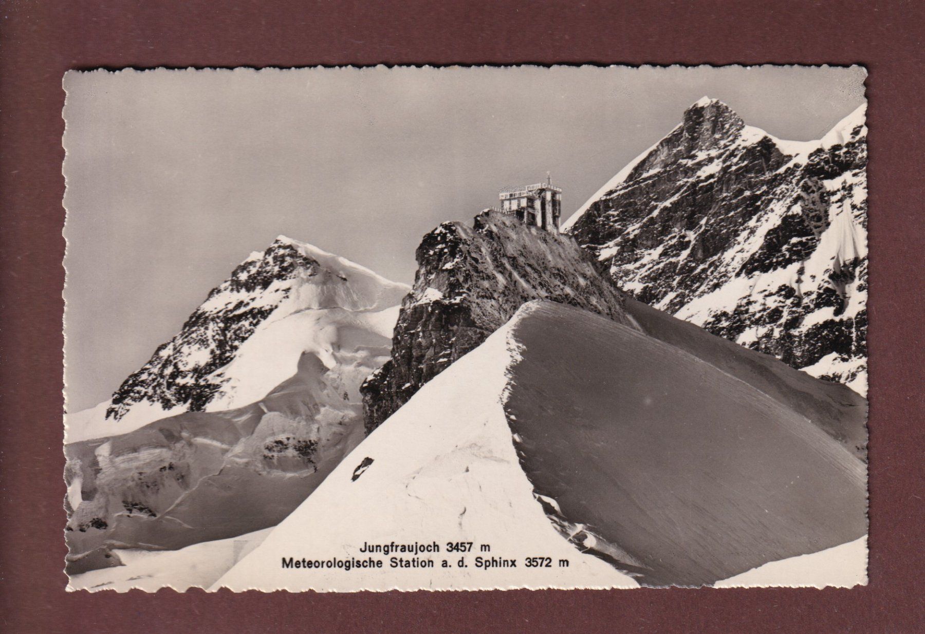 Cartoline postali: JUNGFRAUJOCH – Usato da Pully venduto da nicecards-shop