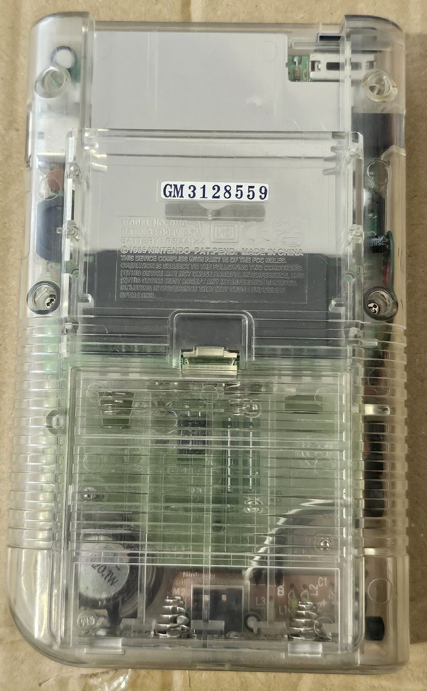 Nintendo Console: Nintendo GameBoy Classic Clear original officiel nintendo – Usato da Pully venduto da RandomZero 2