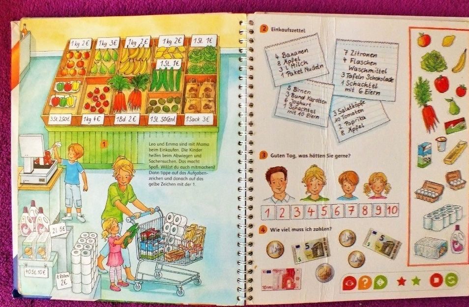 Libri: Tiptoi Buch - „Erste Zahlen" – Nuovo (secondo la descrizione) da Stäfa venduto da Exclusive0 8