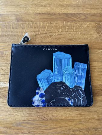 Carven flat pouch