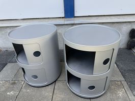 2 Beistelltisch Componibili Recycled