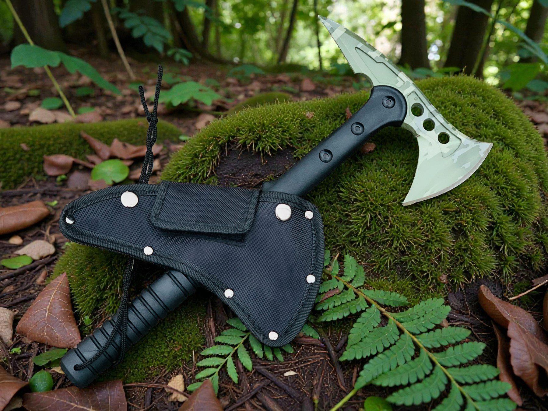 Zubehör: Outdoor AXT Messer Camouflage 38cm – Neu und originalverpackt aus Bergdietikon von shopAgent