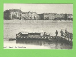 Basel, Die Rheinfähre  (Johanniter Fähre)