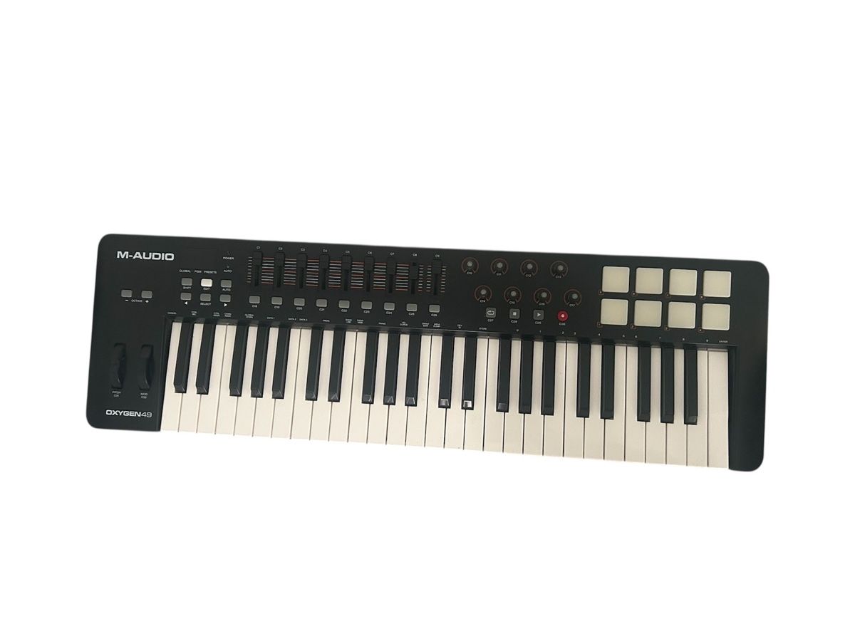 M-Audio Musikinstrumente: M-Audio Oxygen 49 USB MIDI-Keyboard Controller – 49 Tasten, – Gebraucht aus Bern von Kevin_22