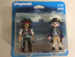 PLAYMOBIL DUO PACK FIGURES 6846 PIRATA E SOLDATO DELLA MARIN
