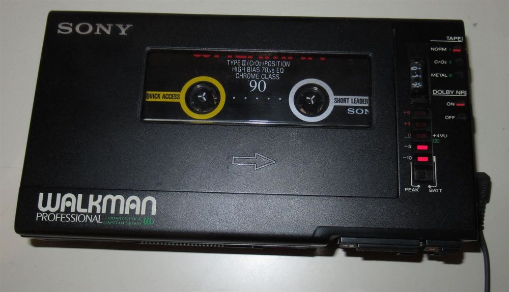 Sony Walkman Professional WM-D6 | Kaufen auf Ricardo