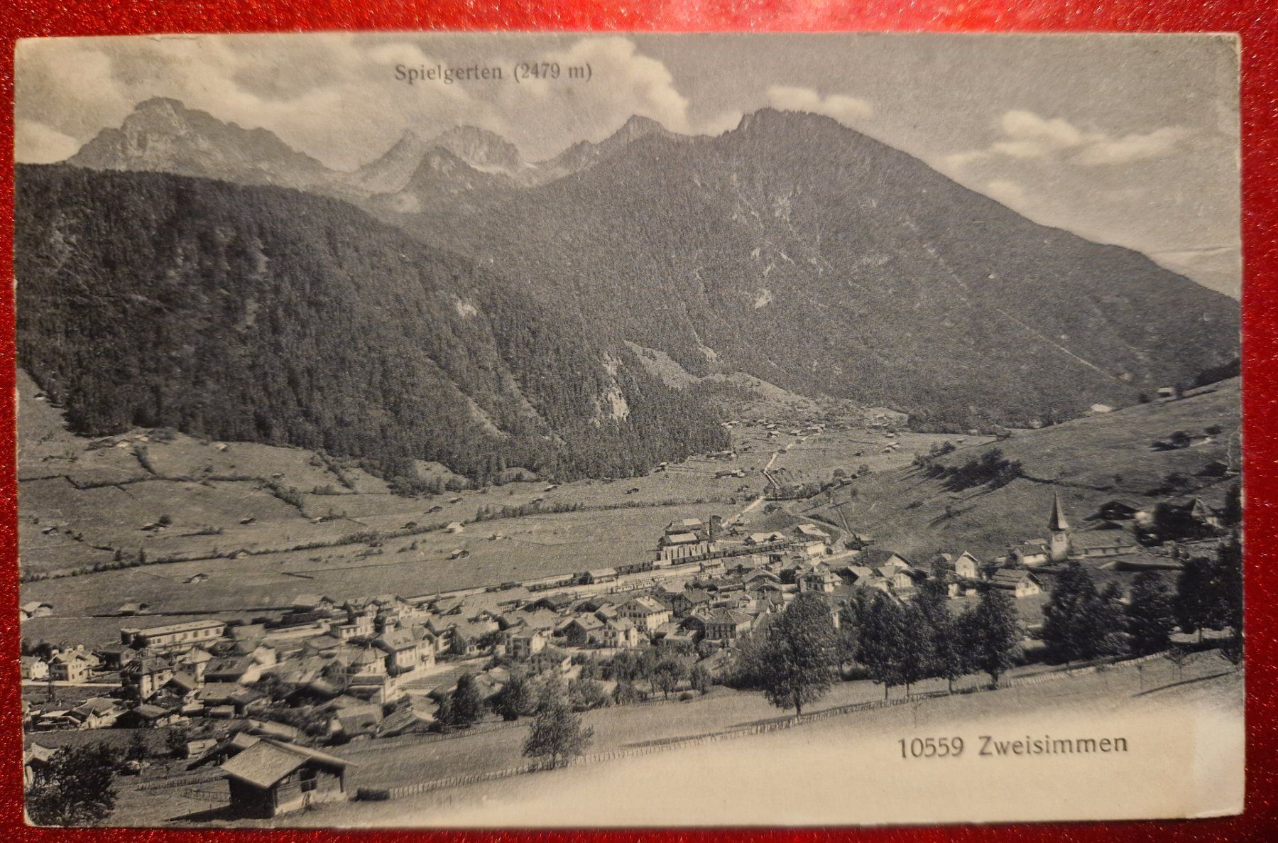 Cartoline postali: Zweisimmen 1909 rar – Usato da Melchnau venduto da Fishel