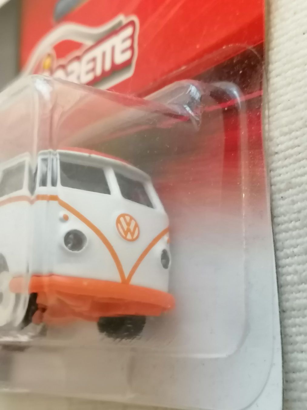 Majorette Modellini d'auto: Majorette - VW Bulli Van - Müller – Nuovo e nell'imballaggio originale da Basel venduto da vintagecollector 1