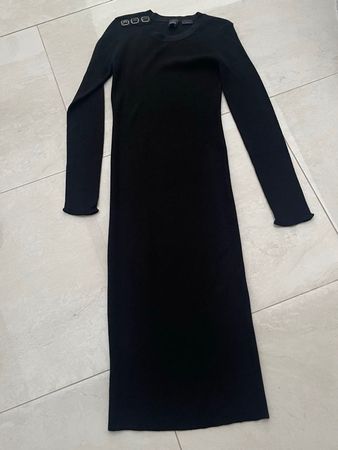 Strickkleid von Pinko, Grösse S, Schwarz