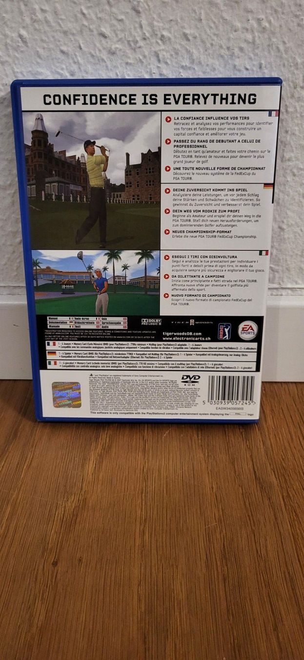 Sony Spiele: PS 2 - Tiger Woods PGA Tour 08 – Gebraucht aus Münsingen von DigitaleSpielecke 1