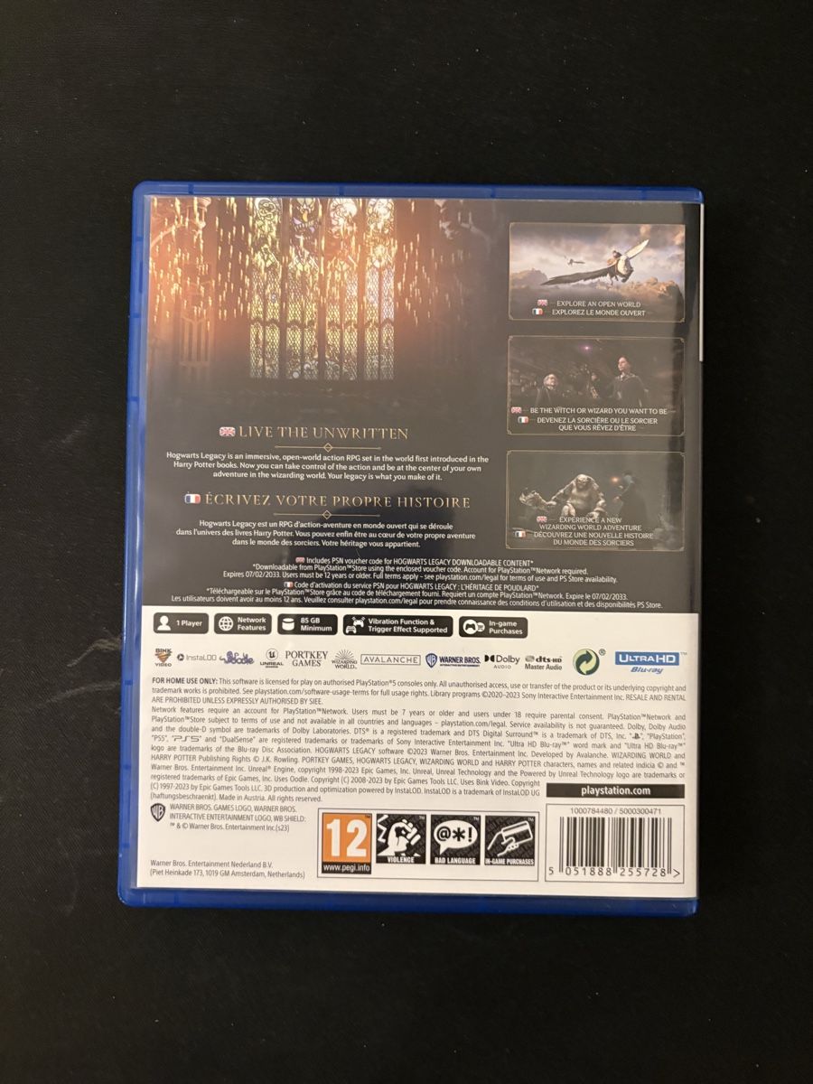 Jeux: Jeu PS5 Hogwarts Legacy  – D'occasion à Genève par Plouffino 1