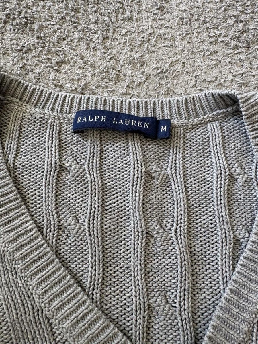 Ralph Lauren Maglioni & Felpe: Ralph Lauren Pullover, Strick, Grau, Grösse M - Herbst! – Nuovo (secondo la descrizione) da Basel venduto da archive. 3