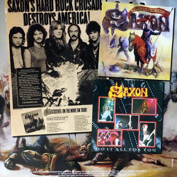 Dischi in vinile: Saxon – Crusader - Remastered, Splatter – Nuovo e nell'imballaggio originale da Brittnau venduto da Zibu 7