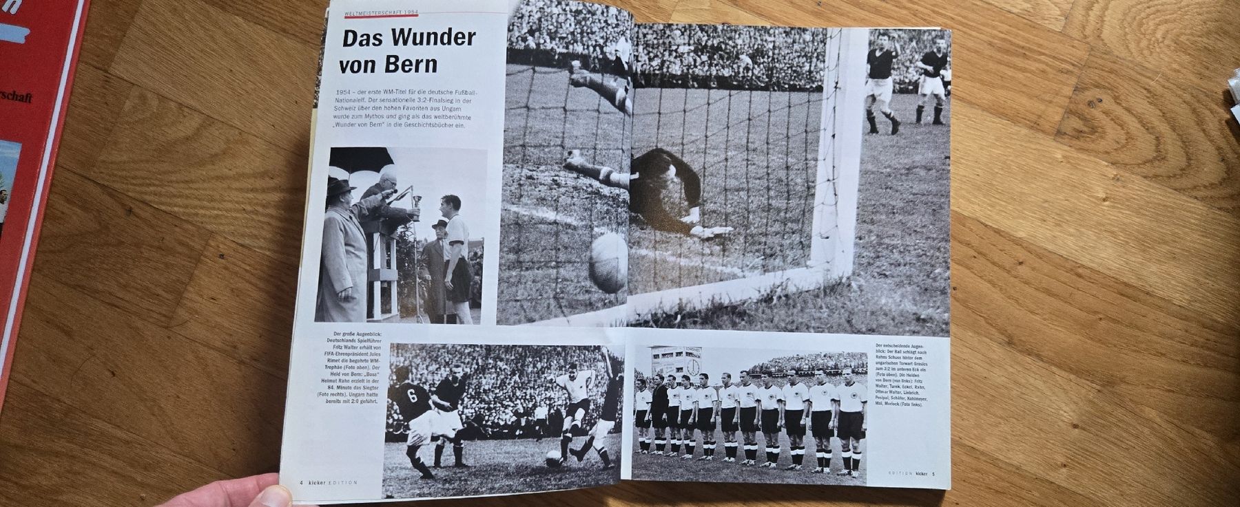 Libri: Buch Der Sieg von Bern+Kicker M:  "Das Wunder von Bern" – Usato da Zürich venduto da Jpacker 9