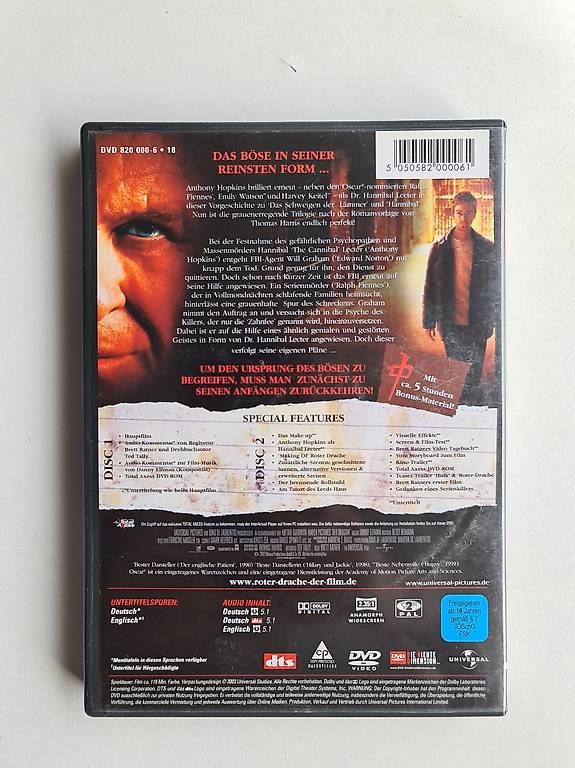 Tutti i DVDs: Roter Drache Two Disc Edition Cham VB – Usato da Cham venduto da trendman19 1