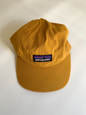 Patagonia P-6 Label Cap, senfgelb, NetPlus Recycling-Schirm