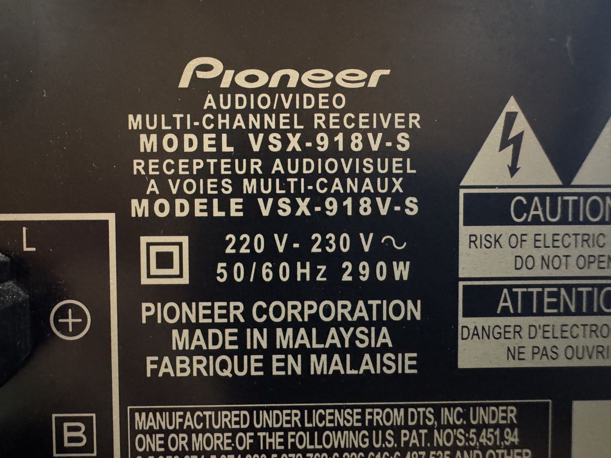 Pioneer Amplificatori: Dolbisuroundanlage  – Usato da Breil/Brigels venduto da Rolideplazes 6