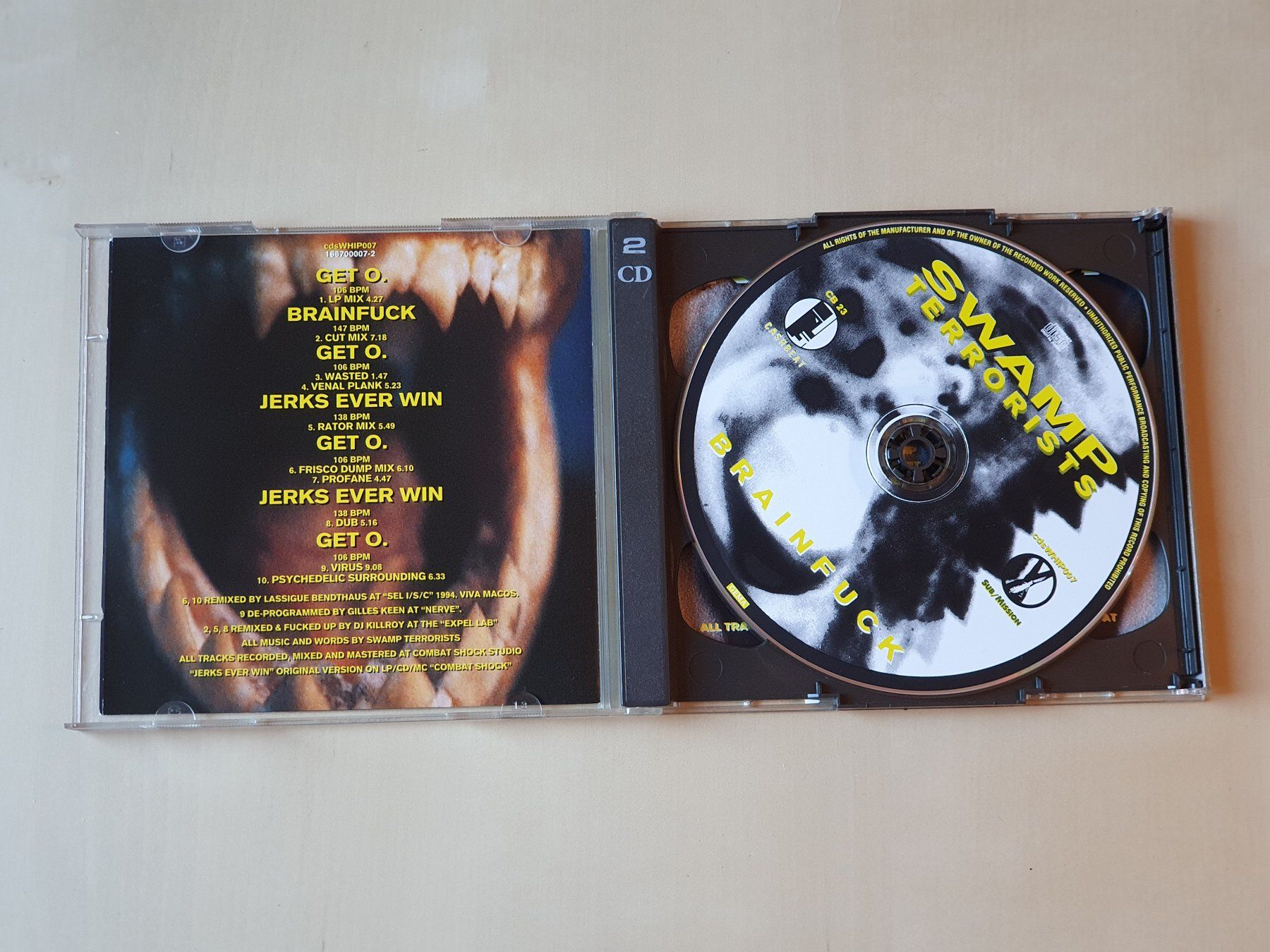CD: Swamp Terrorists The Get O. EP – Usato da Stansstad venduto da collectorsshop 2