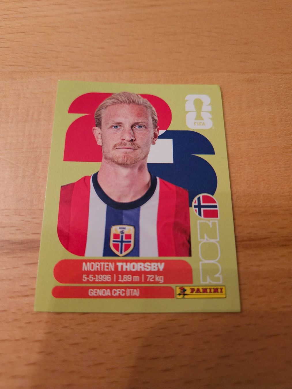 Panini Cartes à collectionner: Panini WM 2026 NOR 9 – Neuf (Voir description) à Winterthur par melac