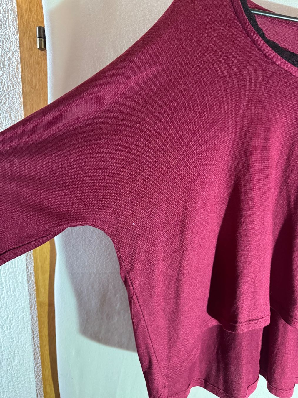 Maglioni & Felpe: Legerer pinkfarbener Pullover mit Spitze ca. Gr. L – Usato da Grosswangen venduto da second_hand_dress 4