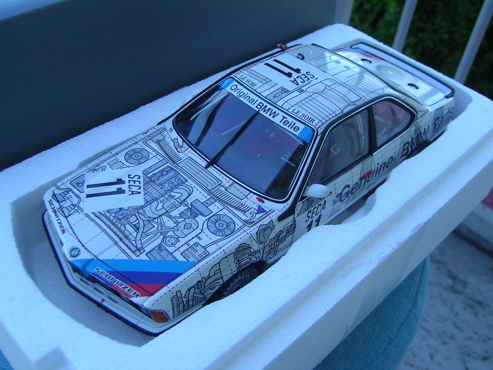 1/18 Dealer EDition/AUTOart BMW 635 CSI E24 Spa 1986 #1-80430145825*AS IS U