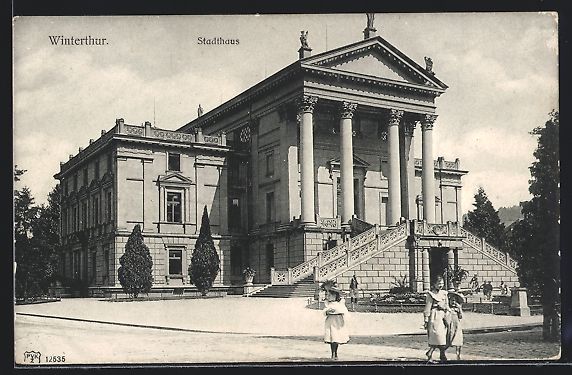 Cartes postales: AK Winterthur, Stadthaus – D'occasion à Berlin par bartko-reher