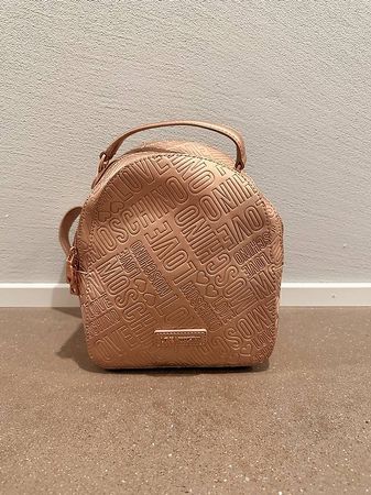 Love Moschino Mini Rucksack roségold