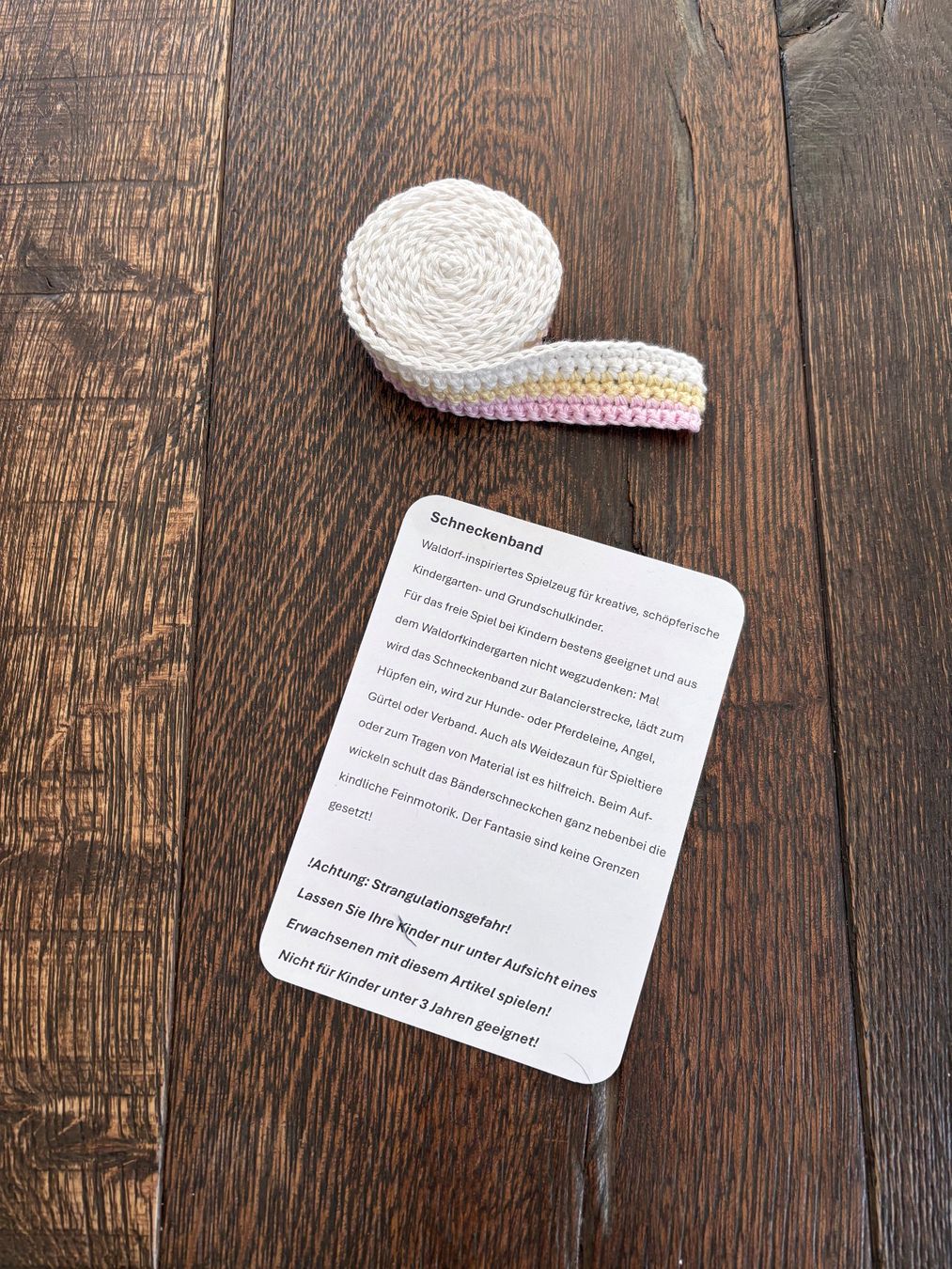 Giocattoli: Schneckenband Handmade – Nuovo (secondo la descrizione) da St. Niklaus VS venduto da loumonrohandmade 3