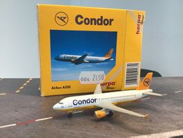 Herpa Condor Airbus A320-200, 1:500, neuwertig!