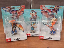 Monster Hunter Stories 3: Ratha, V, Rudy Amiibos / Neu & OVP