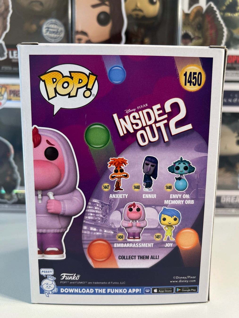 Funko Statuette: Funko POP! Disney Pixar Vice-Versa 2 Embarrassment – Nuovo e nell'imballaggio originale da Le Mouret venduto da perfectbijou 2