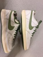 Nike Court Vision Low Sneaker, Grösse 40, Weiss-Grün