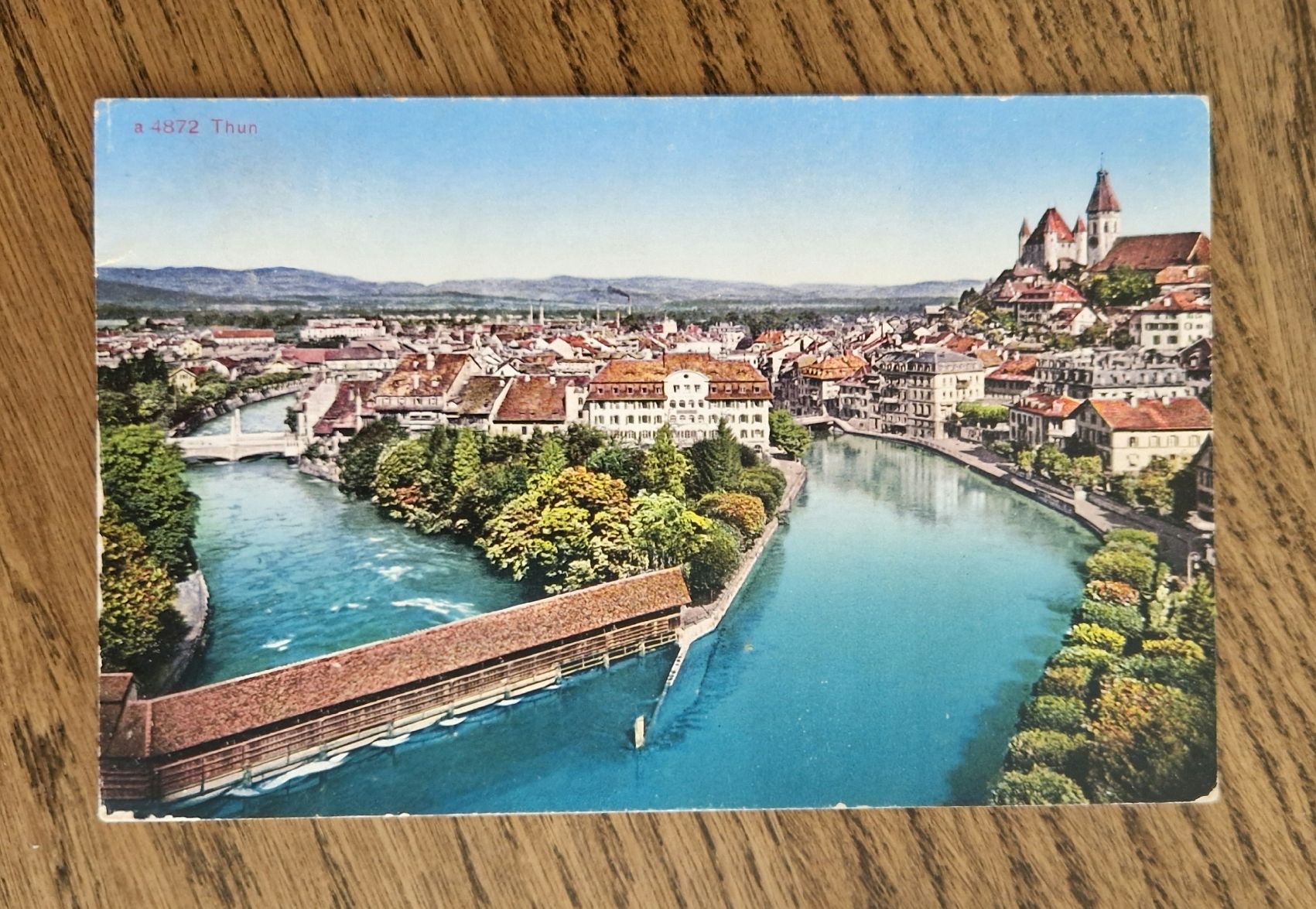 Cartoline postali: Thun 1930 – Usato da Ebikon venduto da Donar50