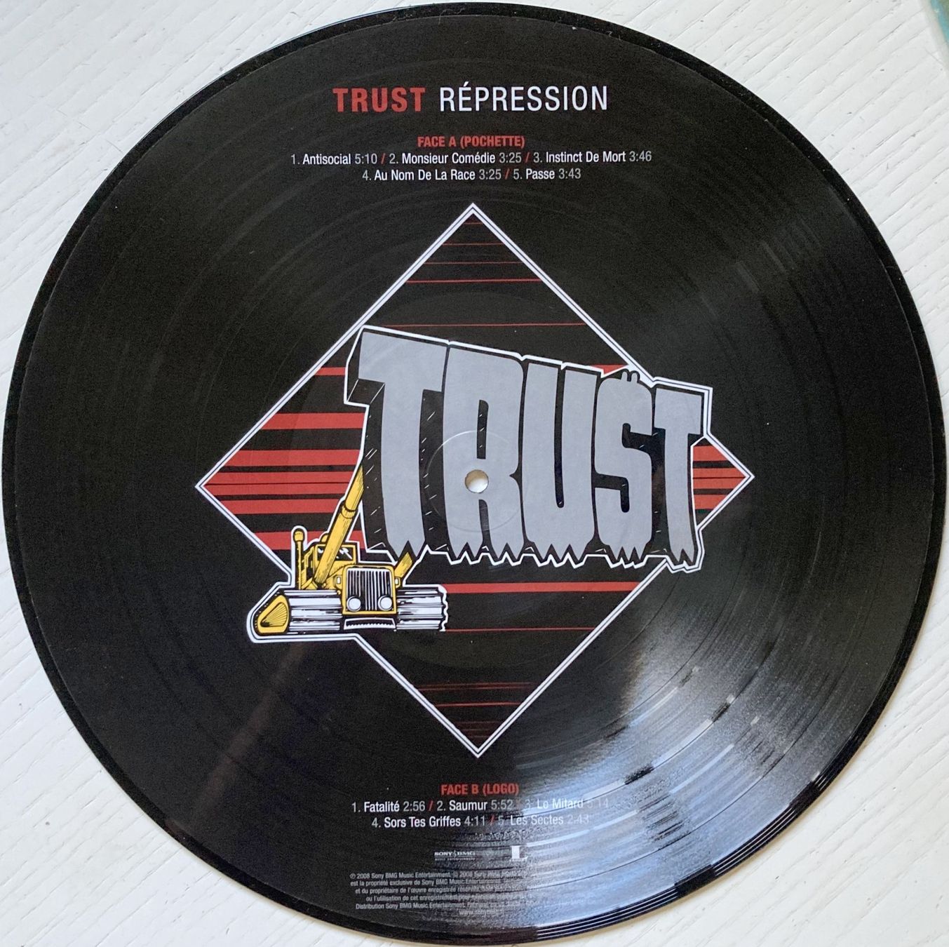 Dischi in vinile: TRUST - REPRESSION – Usato da Bottens venduto da hotter-than-hell 3