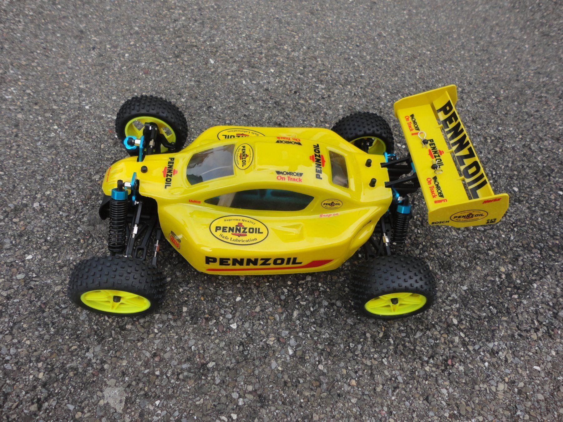 Modellismo RC: Buggy Allradantrieb 1:10 Komplettset – Nuovo e nell'imballaggio originale da Horgen venduto da RcModell 1