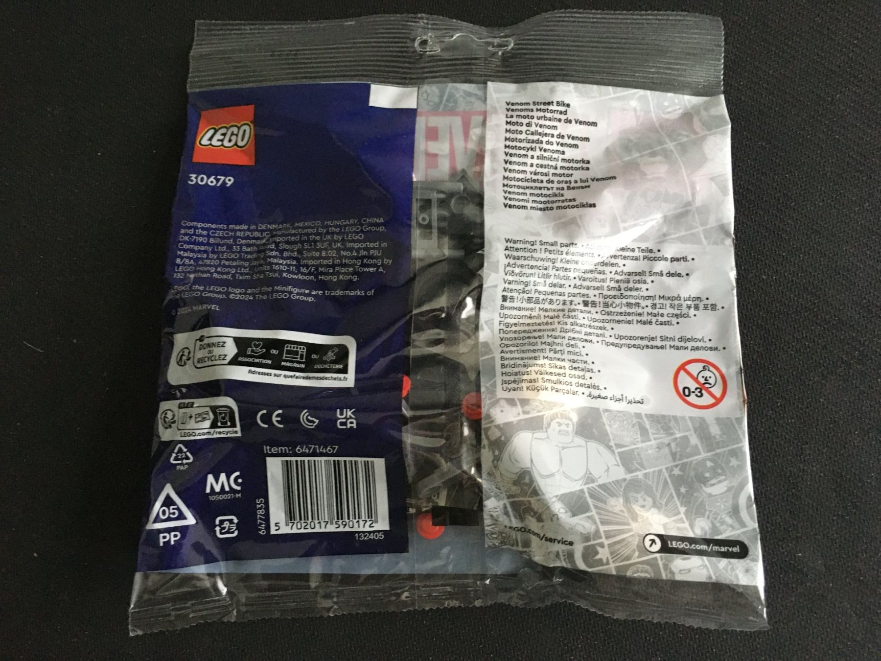 Lego Kit di costruzioni: Lego Marvel 30679 Venom Motorrad – Nuovo e nell'imballaggio originale da St.Gallen venduto da Punktchen01 1