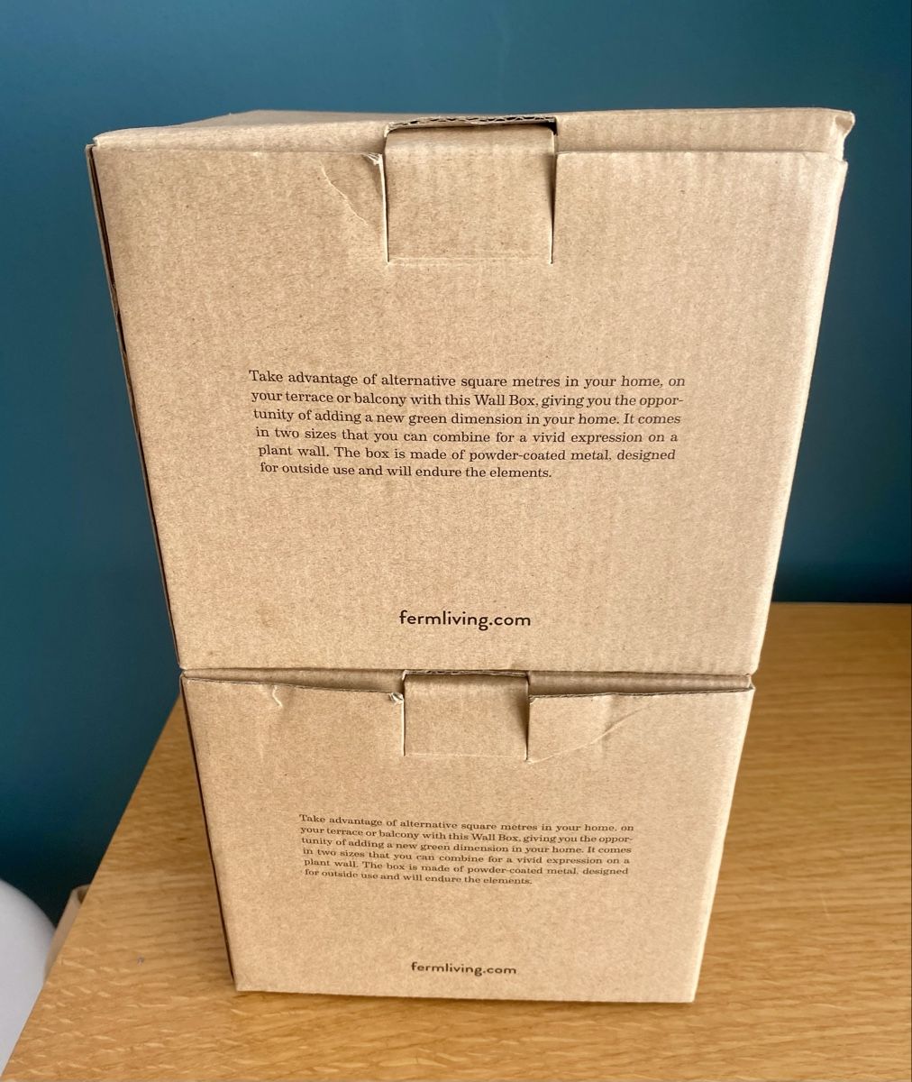Ferm living Blumentöpfe: 2x Ferm Living Wall Box Square – Neu und originalverpackt aus Lausanne von HomeDepose 3